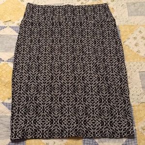 Lularoe Cassie Pencil Skirt Size M